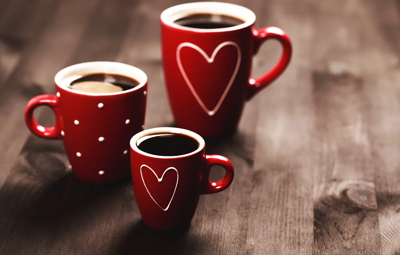 Photo wallpaper love, heart, coffee, love, cup, romantic, sweet, coffee