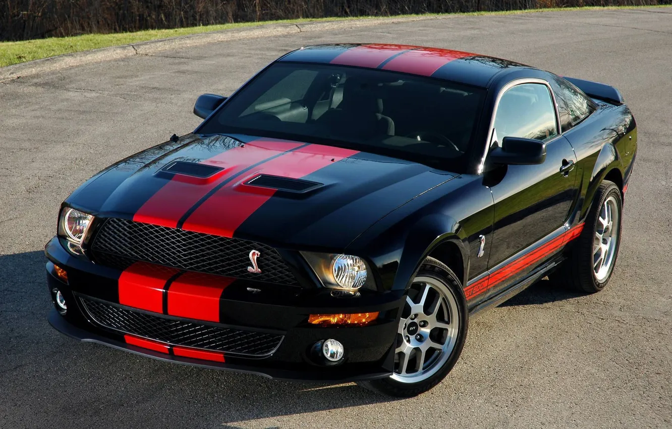 Photo wallpaper Shelby GT500, Ford Mustang, machine