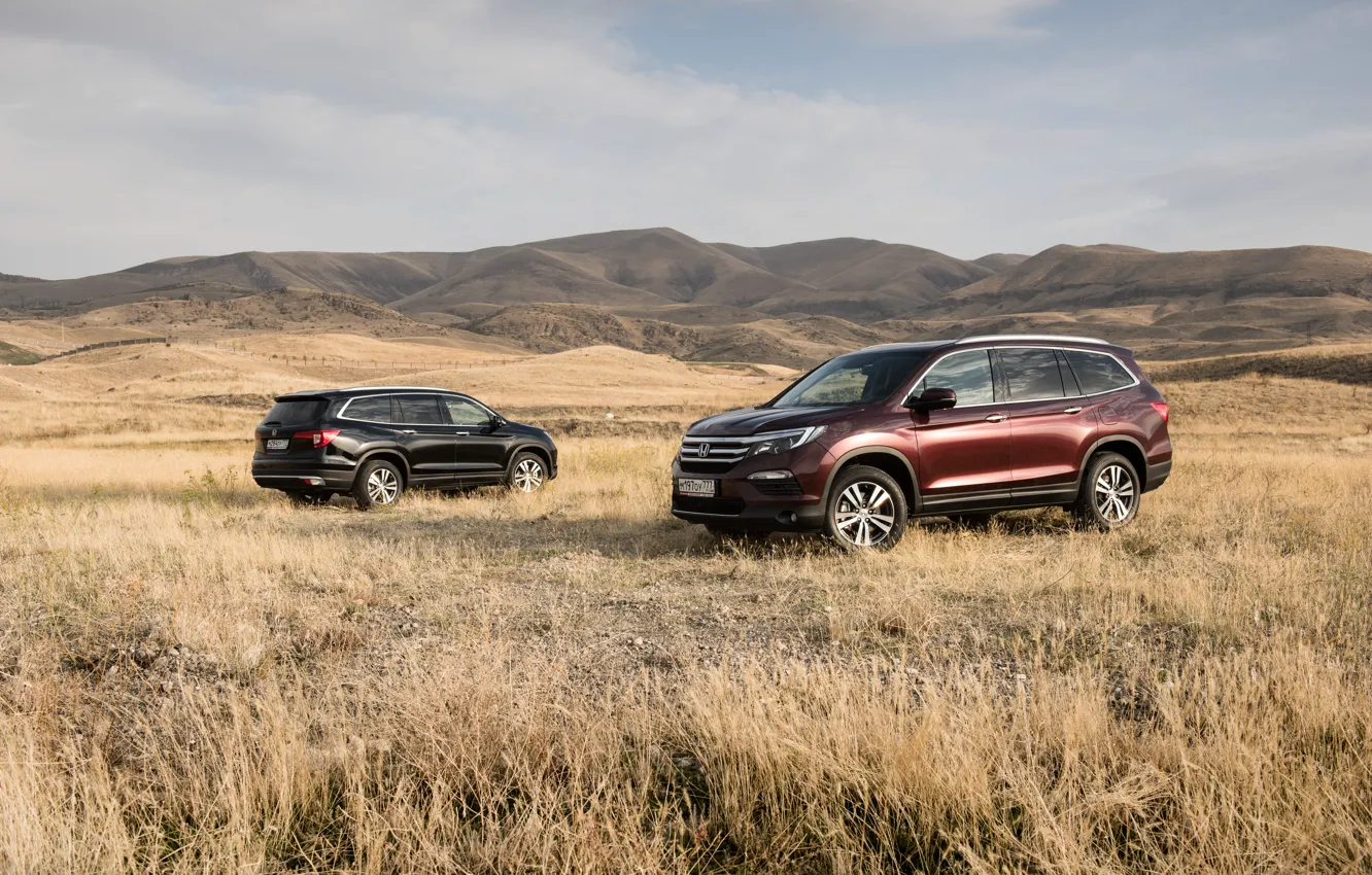 Photo wallpaper two, Honda, pilot