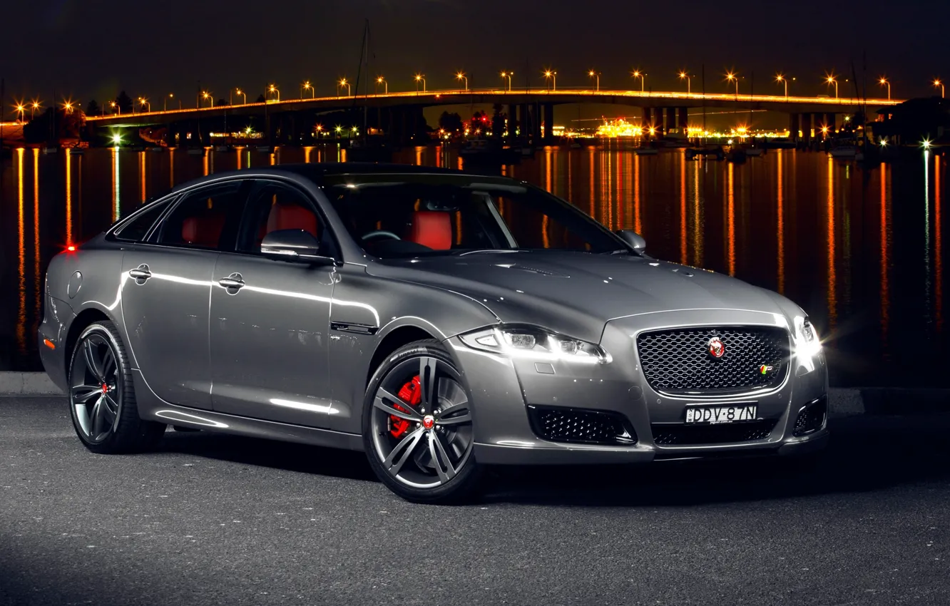 Photo wallpaper Jaguar, Jaguar, Sedan, XJR