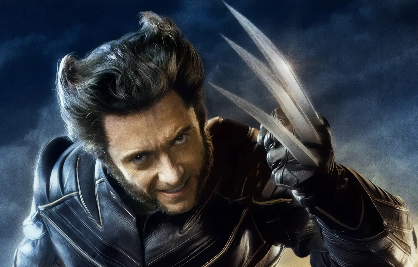 Photo wallpaper Hugh Jackman, hugh jackman, wolverine, mutant, hero, Wolverine, x-men, logan