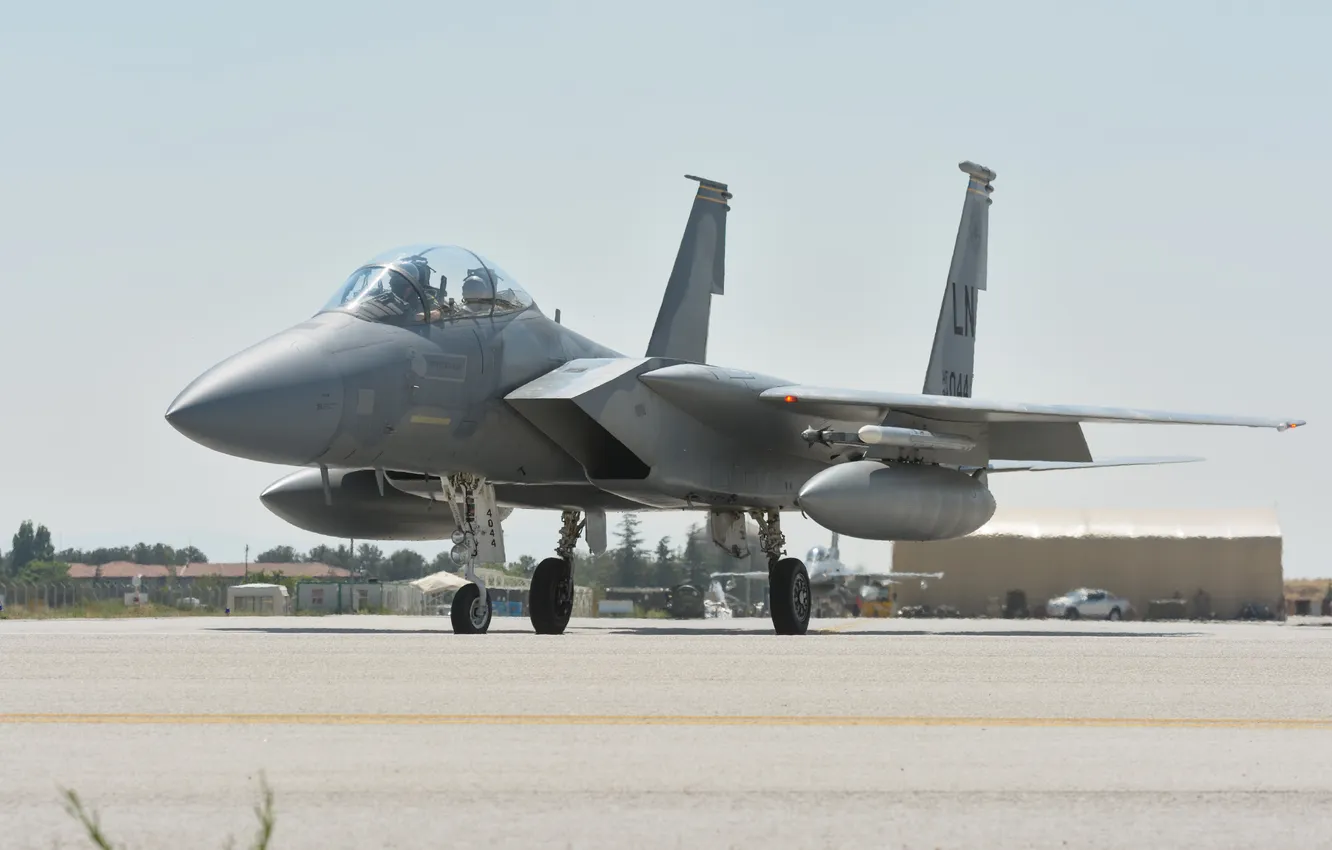 Photo wallpaper fighter, Eagle, McDonnell Douglas, F-15C