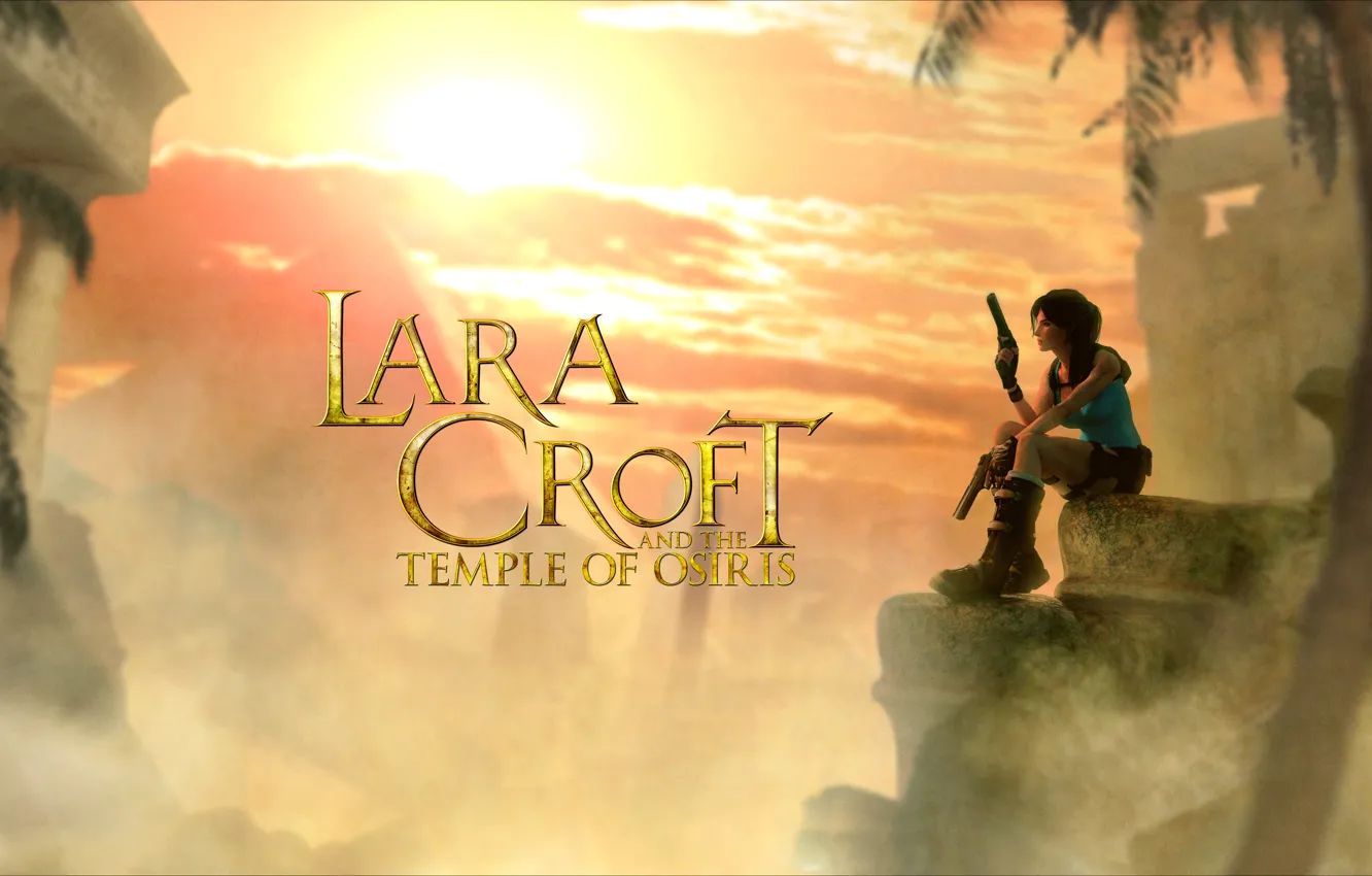 Photo wallpaper lara croft, tomb raider, fan art, Crystal Dynamics, Lara Croft and the Temple Of Osiris