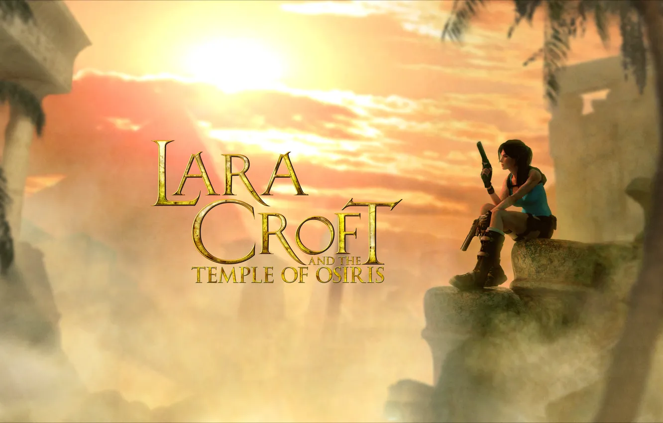 Photo wallpaper Tomb Raider, Lara Croft, fan art, Crystal Dynamics, Lara Croft and the Temple Of Osiris