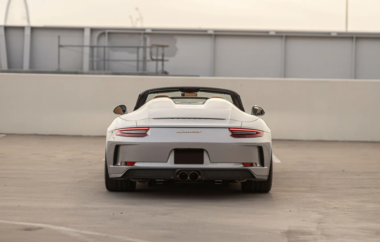 Photo wallpaper 911, Porsche, 2019, Porsche 911 Speedster