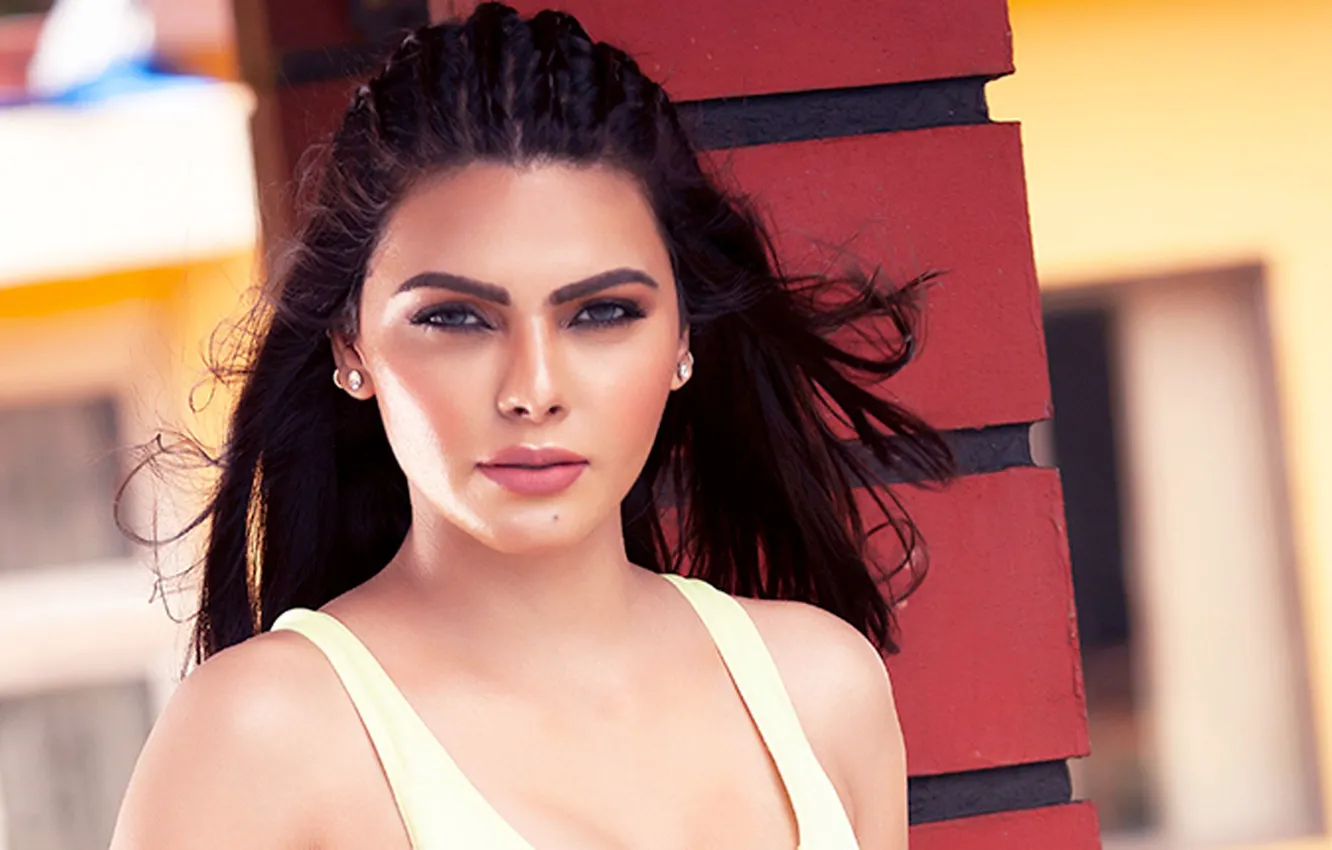 Photo wallpaper girl, hot, sexy, eyes, smile, beautiful, figure, model