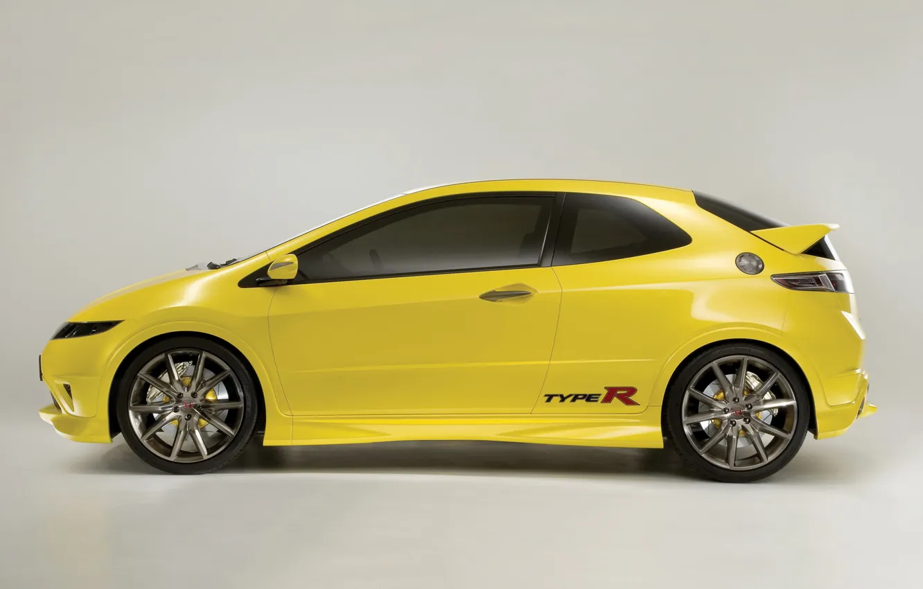Photo wallpaper Civic Type-R, the concept car, Honda Civic Type-R Concept, 2006, Concept, Honda, coupe
