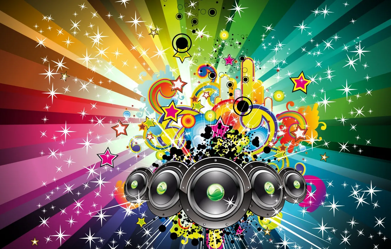 Photo wallpaper stars, background, interesting