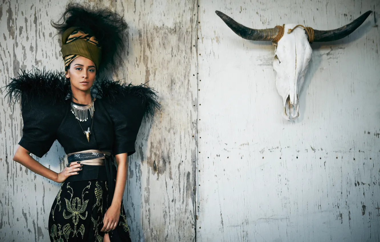 Photo wallpaper Ravshan To Kurkova, InStyle, Photoshoot, Ravshana Kurkova