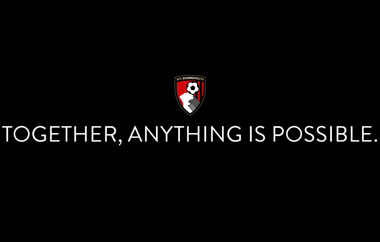 Photo wallpaper wallpaper, logo, football, Sport, AFC Bournemouth