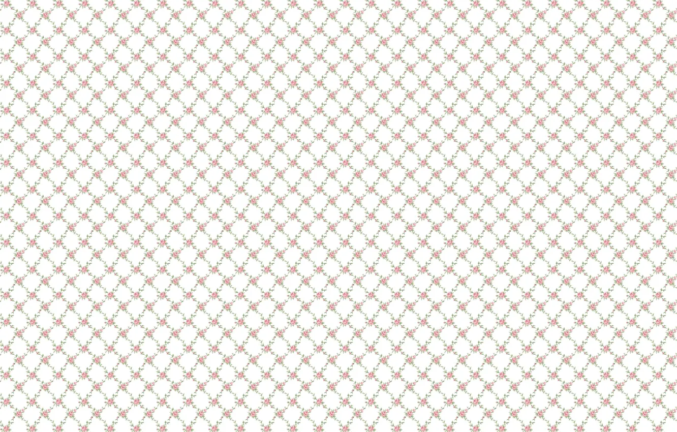 Photo wallpaper flowers, mesh, art, leaves