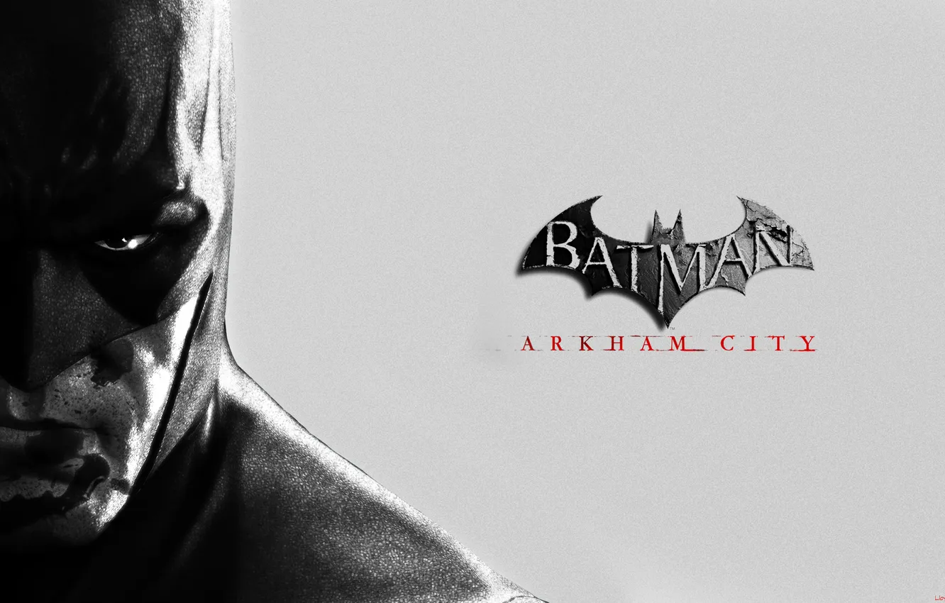 Photo wallpaper Batman, superhero, Batman Archam City