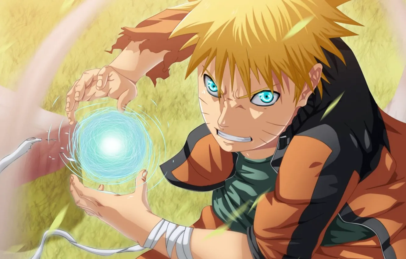 Photo wallpaper art, Naruto, Naruto, art, Uzumaki, Naruto Shippuden, Uzumaki, Rasengan