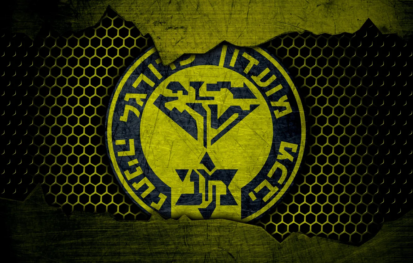 Photo wallpaper wallpaper, sport, logo, football, Maccabi Netanya
