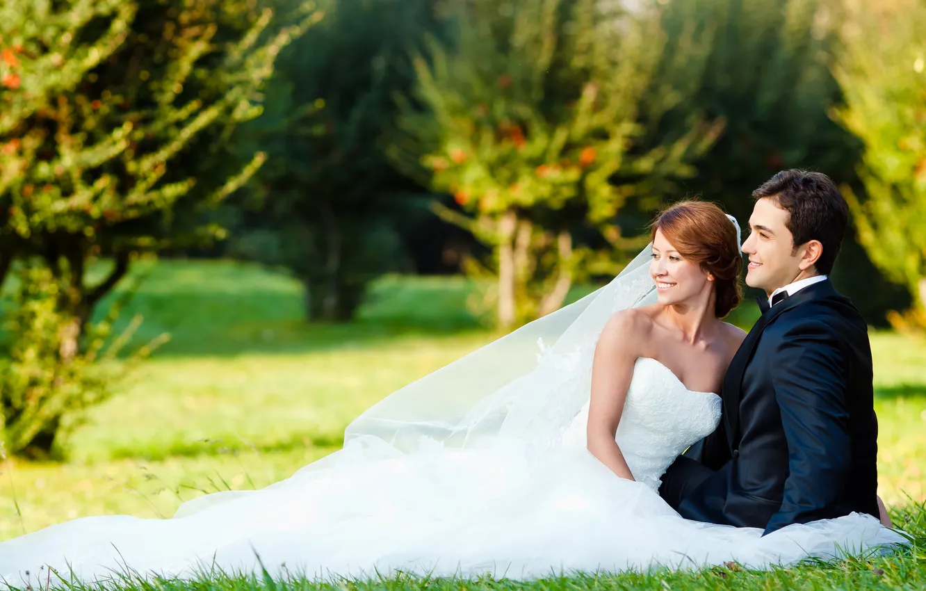 Photo wallpaper pair, love, lovers, happiness, happy, the couple