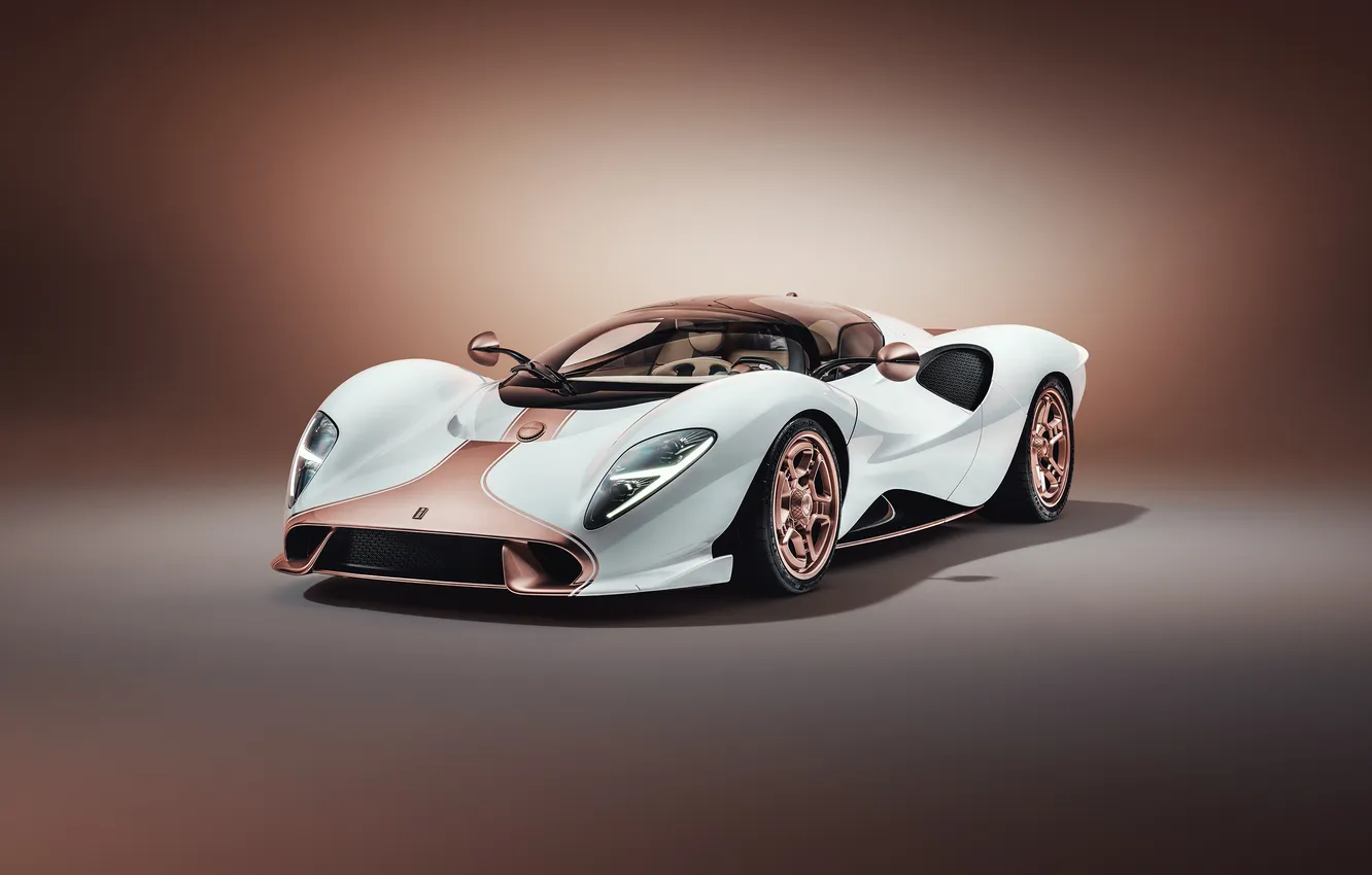 Photo wallpaper The only instance, Supercar, De Tomaso, the only instance, De Tomaso P72, supercar, 2025