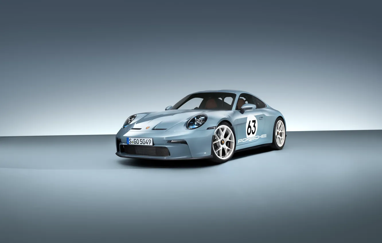 Photo wallpaper car, 911, Porsche, limited, Porsche 911 S/T Heritage Design Package