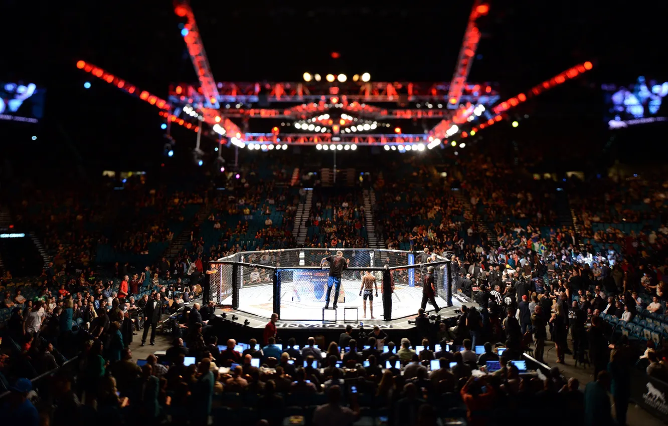 Photo wallpaper mma, ufc, cage