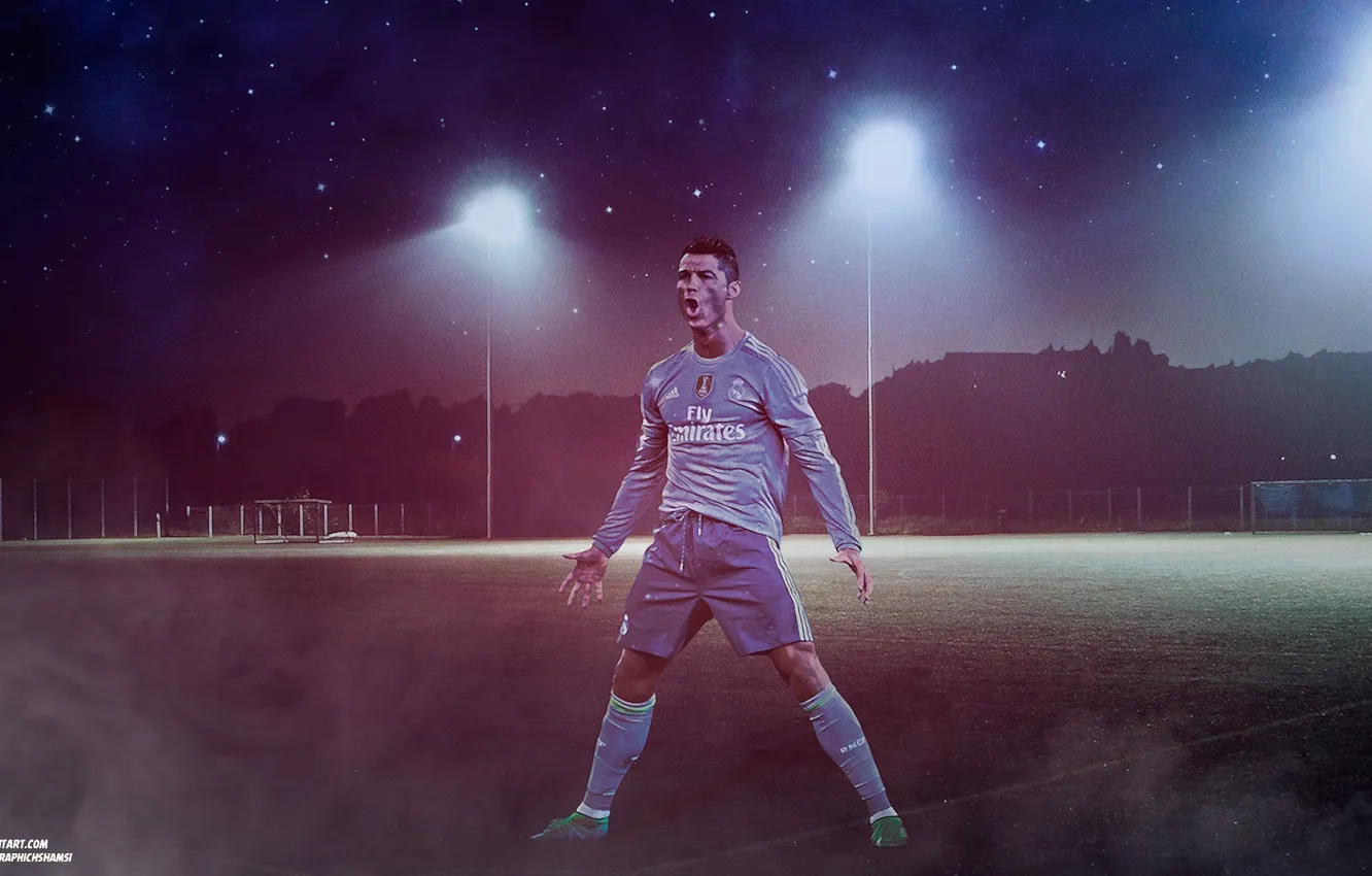 Photo wallpaper Real Madrid, Ronaldo, Cristiano, Superstar