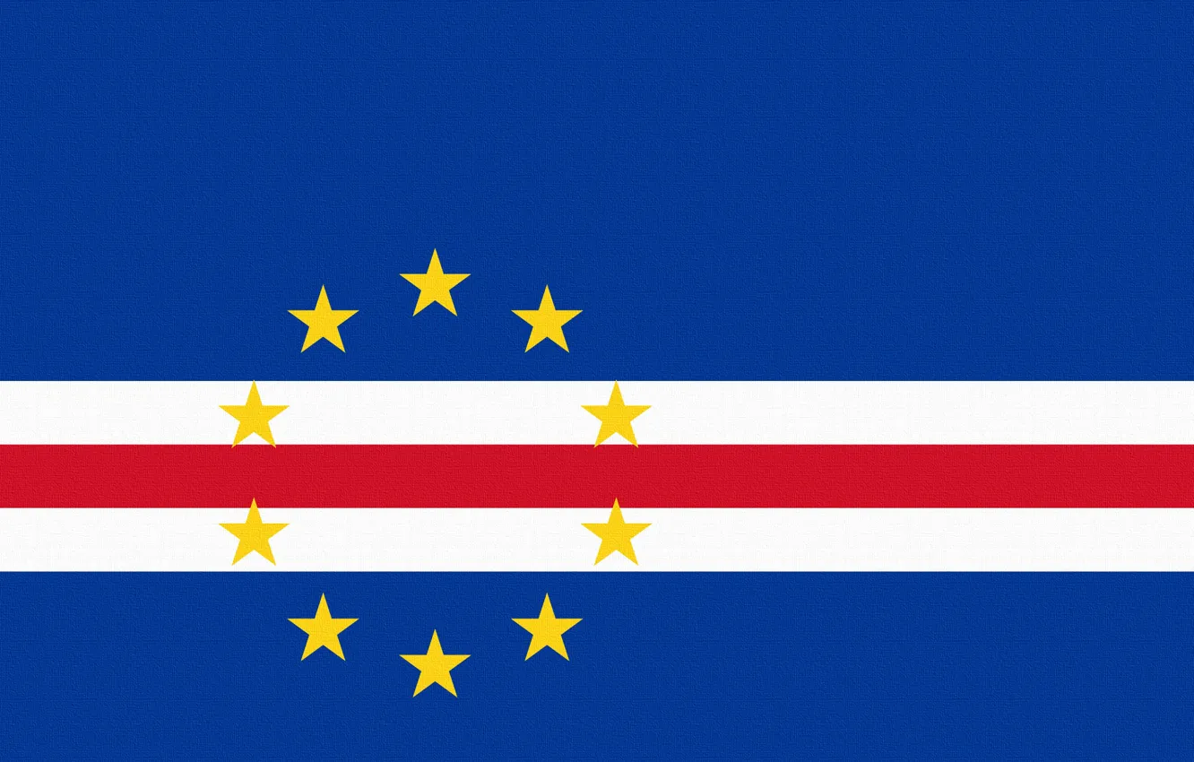 Photo wallpaper stars, flag, Horizontally, Guinea-Bissau, Cape Verde