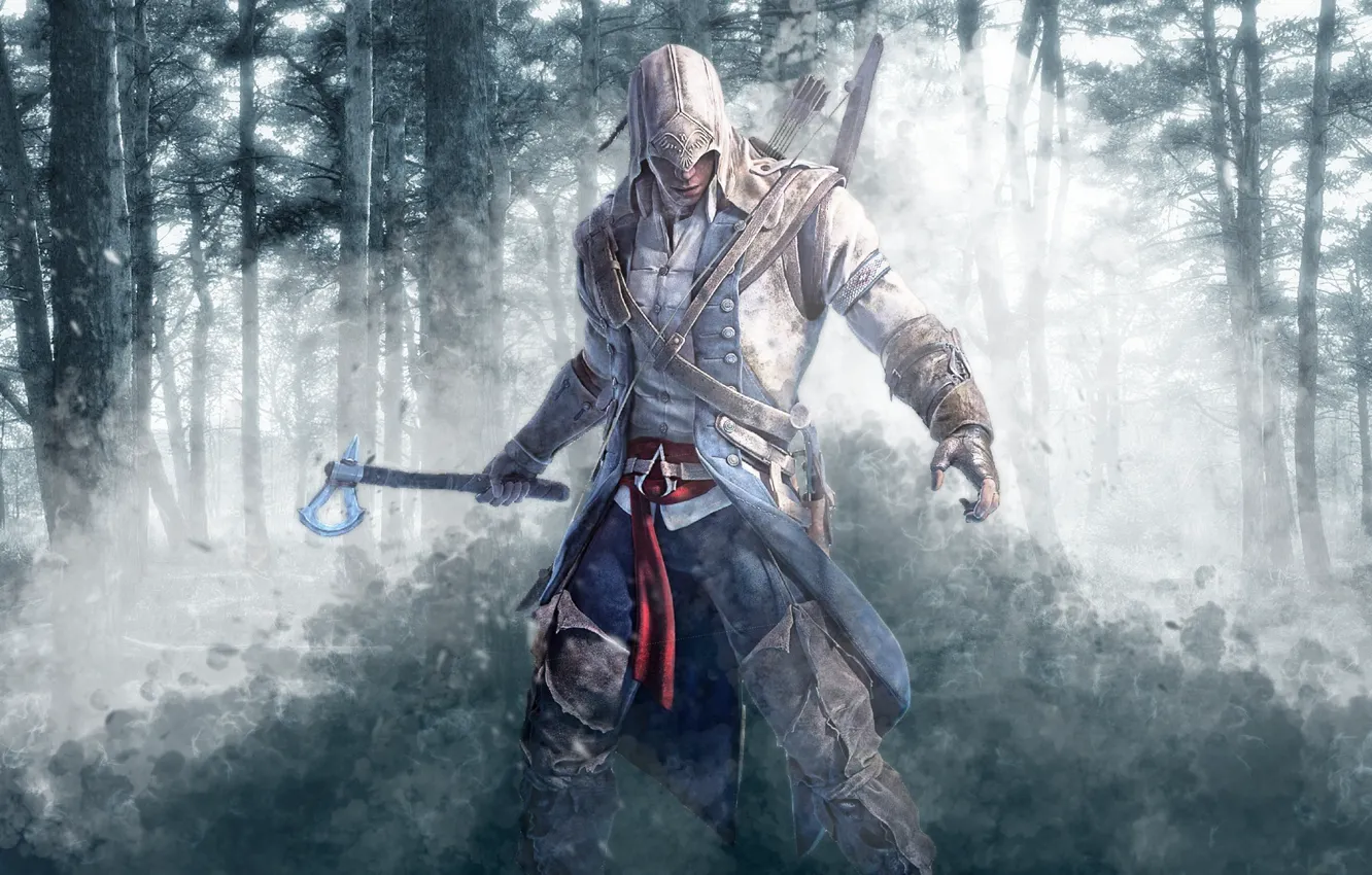 Photo wallpaper creed, Assassins, American, Revolution