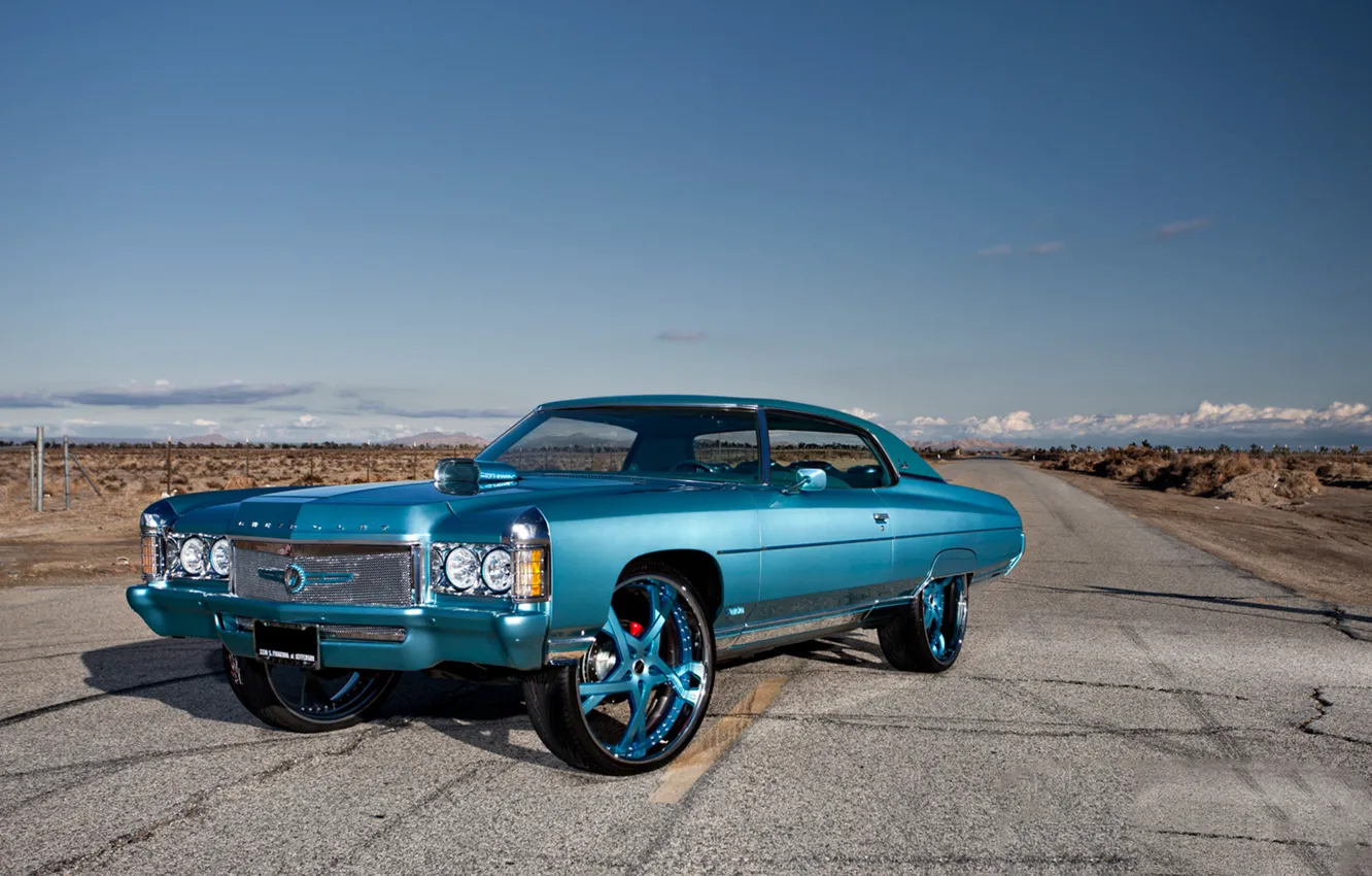 Photo wallpaper Chevrolet, 1971, tuning, Impala, swagger, Cali