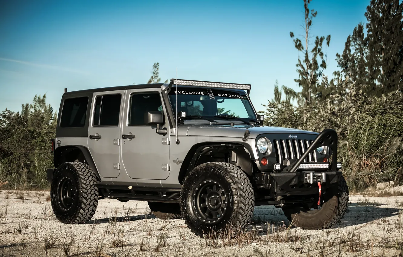 Photo wallpaper Oscar, with, Wrangler, Jeep, Edition, Mike, Smittybuilt