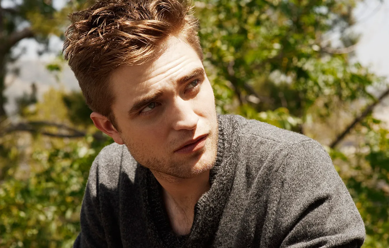 Photo wallpaper face, shadow, male, Robert Pattinson, Robert Pattinson, Carter Smith