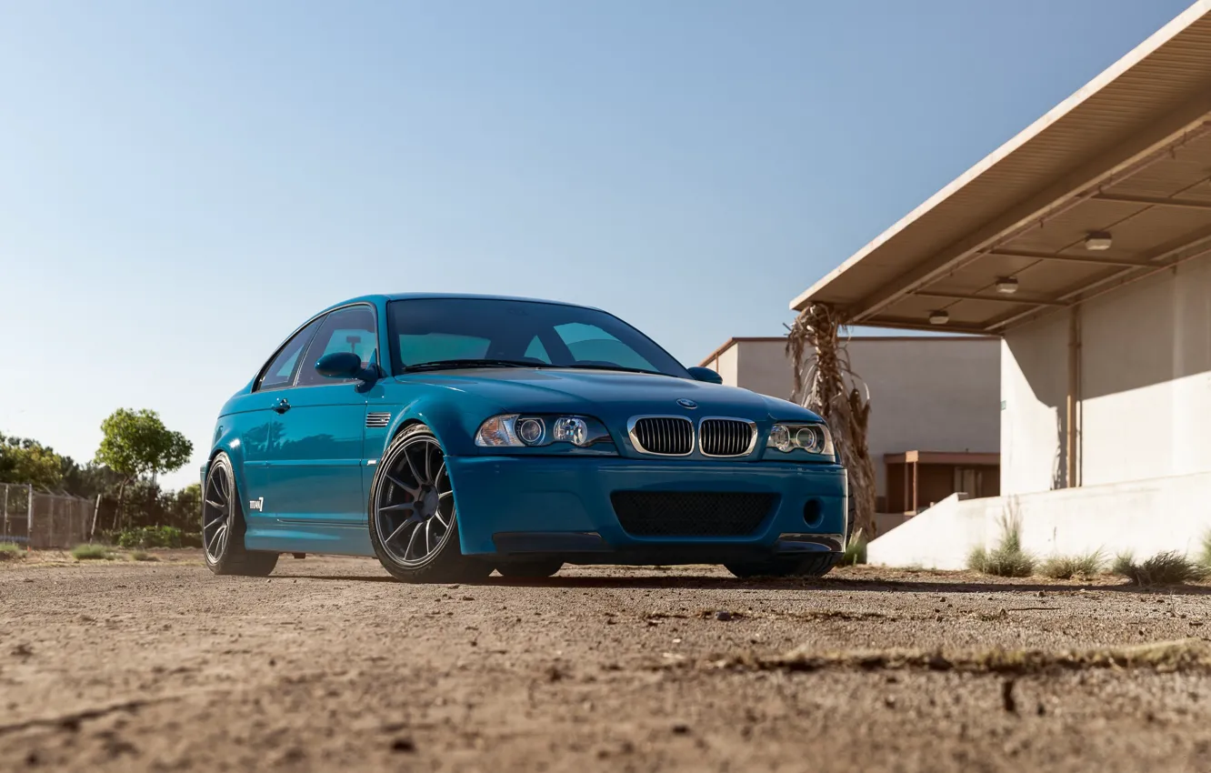 Photo wallpaper Carbon, E46, Splitter