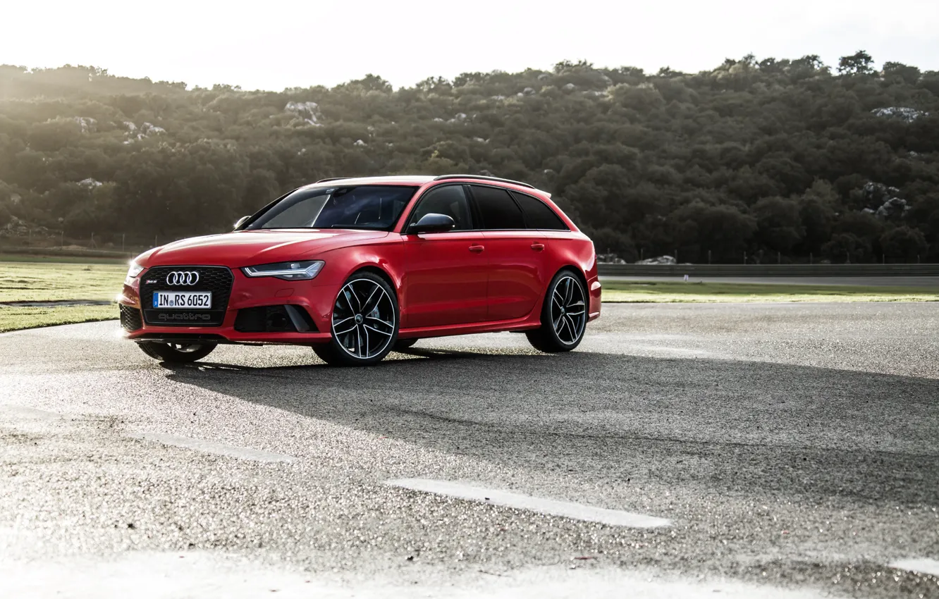 Photo wallpaper Audi, Audi, universal, Before, RS 6, avant