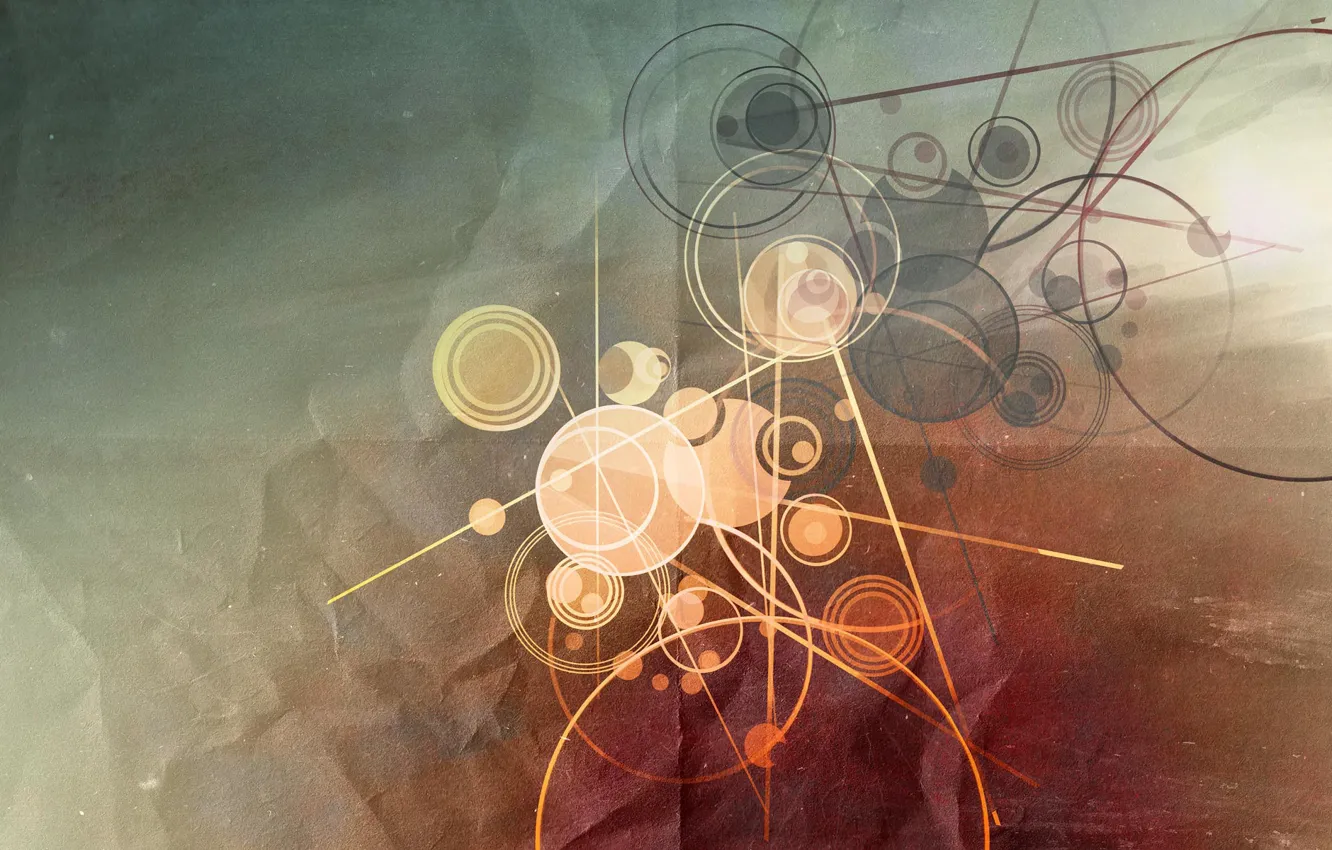 Photo wallpaper line, circles, abstraction, background, Wallpaper, graphics, art