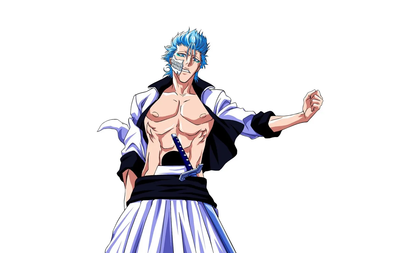 Photo wallpaper art, Bleach, grimjow jaggerjack