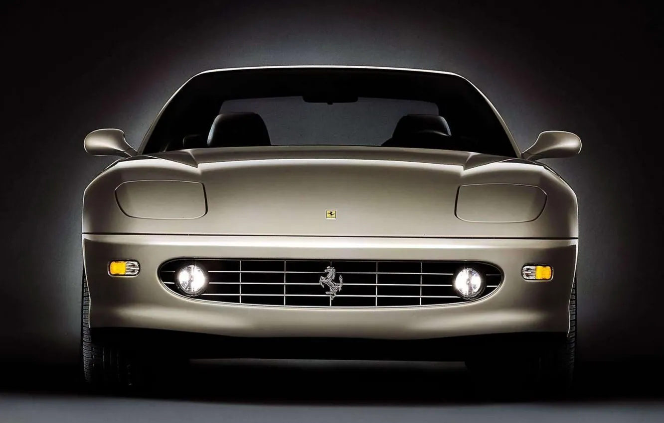 Photo wallpaper sport, coupe, Ferrari, grey, 4-56 GT, Maranello