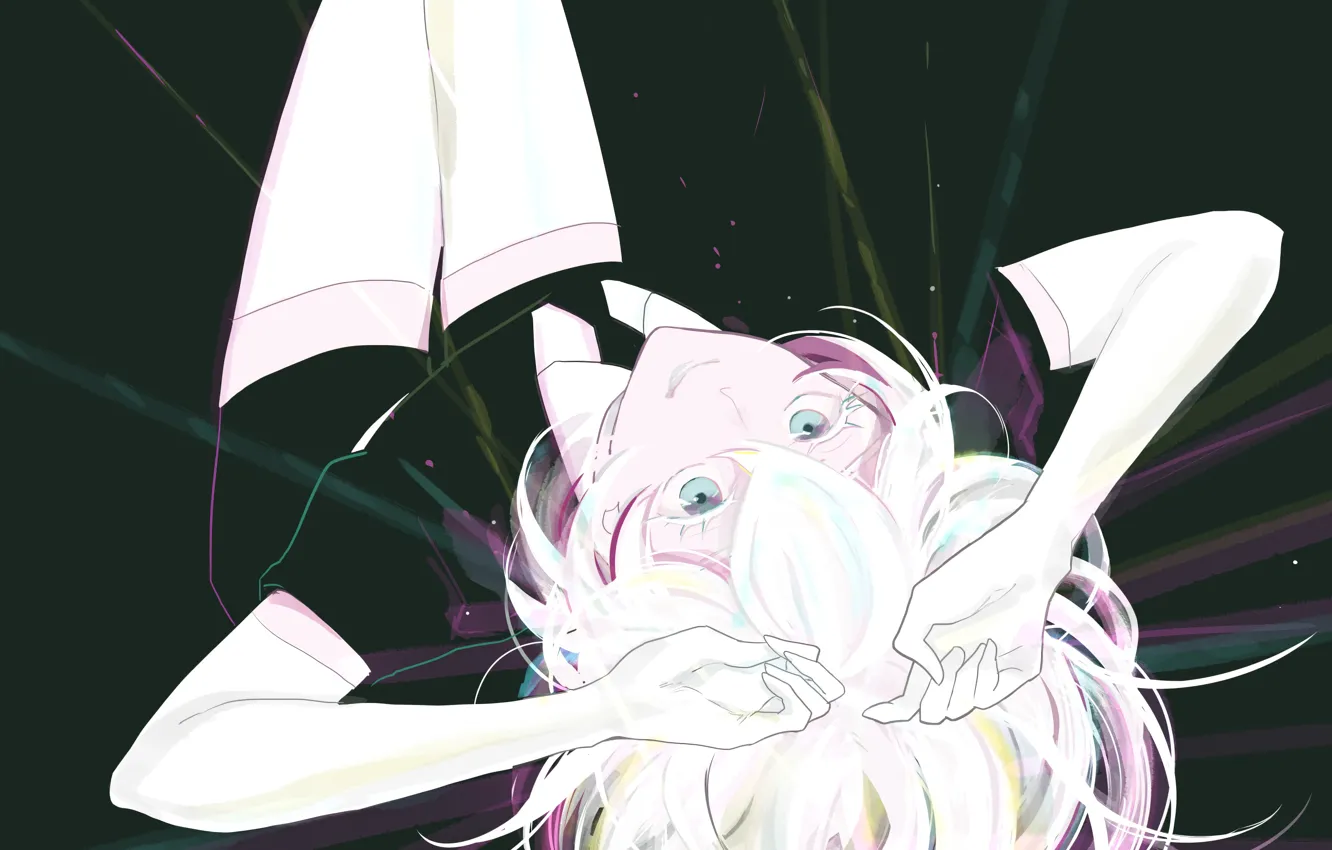 Photo wallpaper look, girl, lies, Country Gems, Houseki no kuni