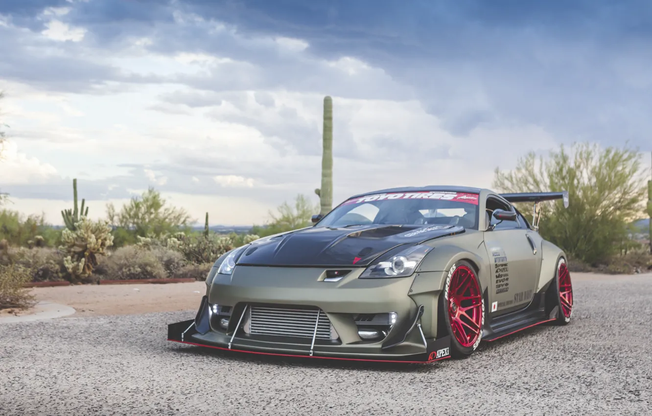 Photo wallpaper nissan, 350z, Nissan