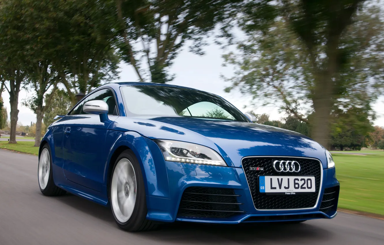 Photo wallpaper blue, Audi, Audi, speed, More Cup