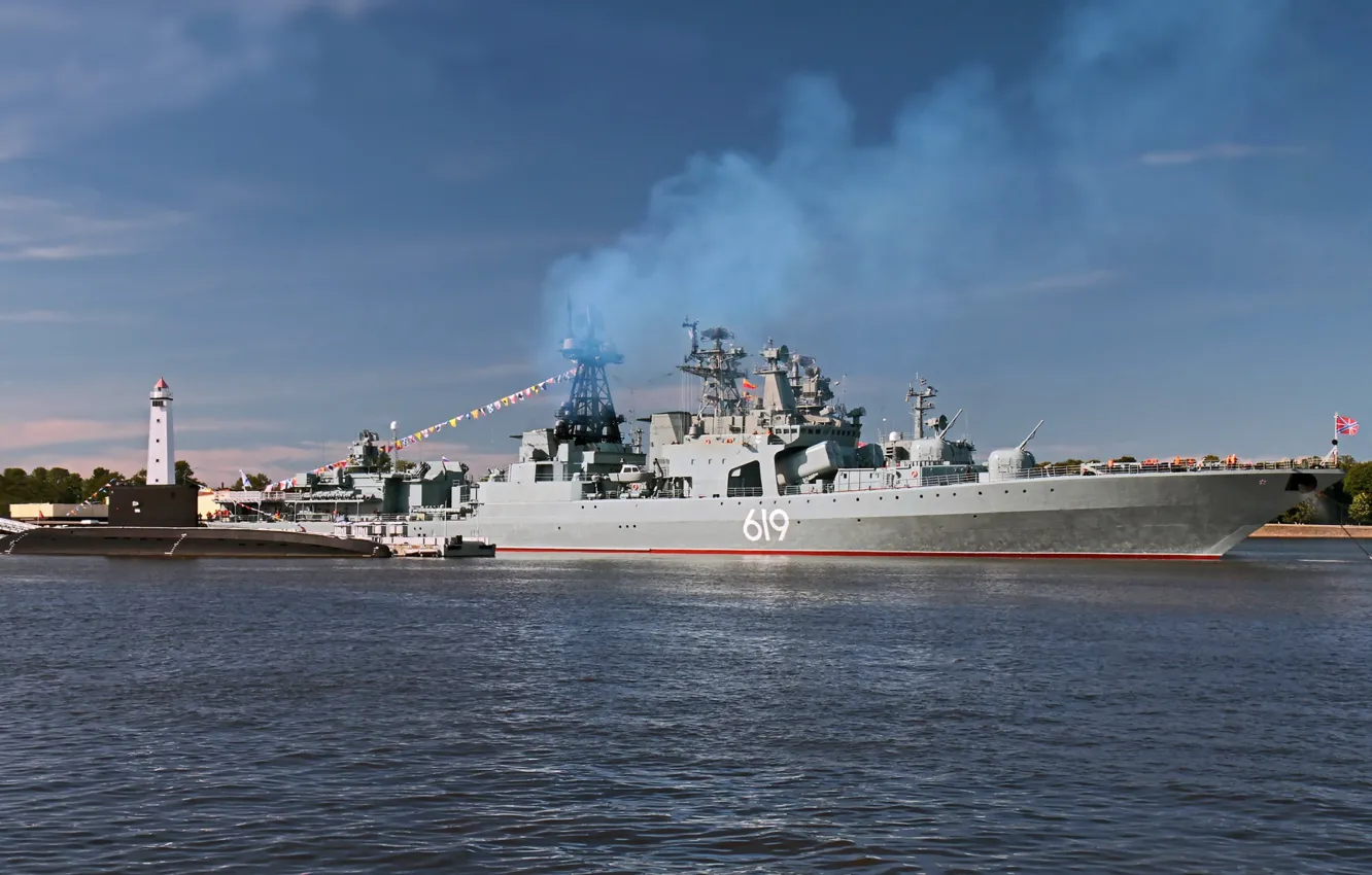 Photo wallpaper project 1155, Kronstadt, BOD Severomorsk