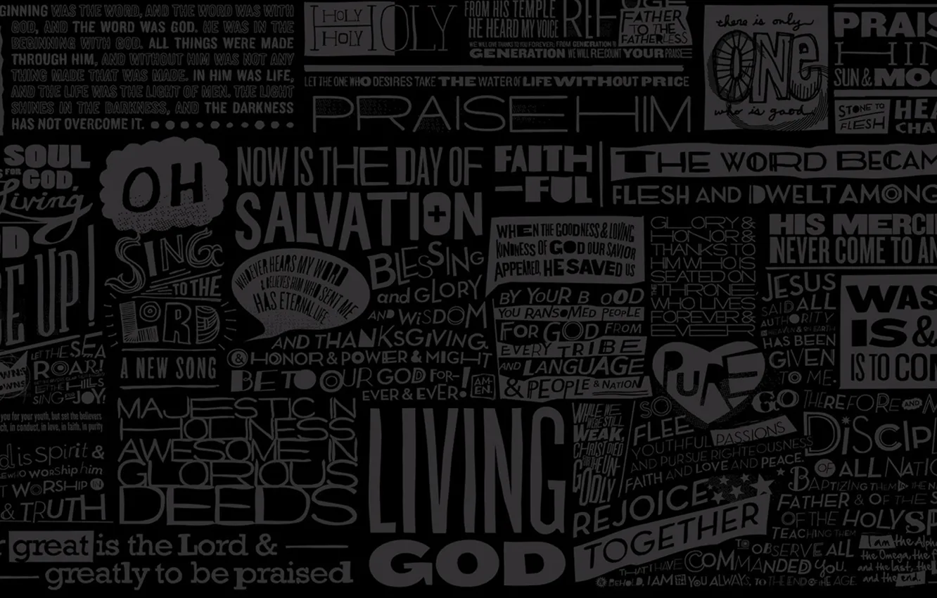 Photo wallpaper magic, photoshop, texture, black and white, saver
