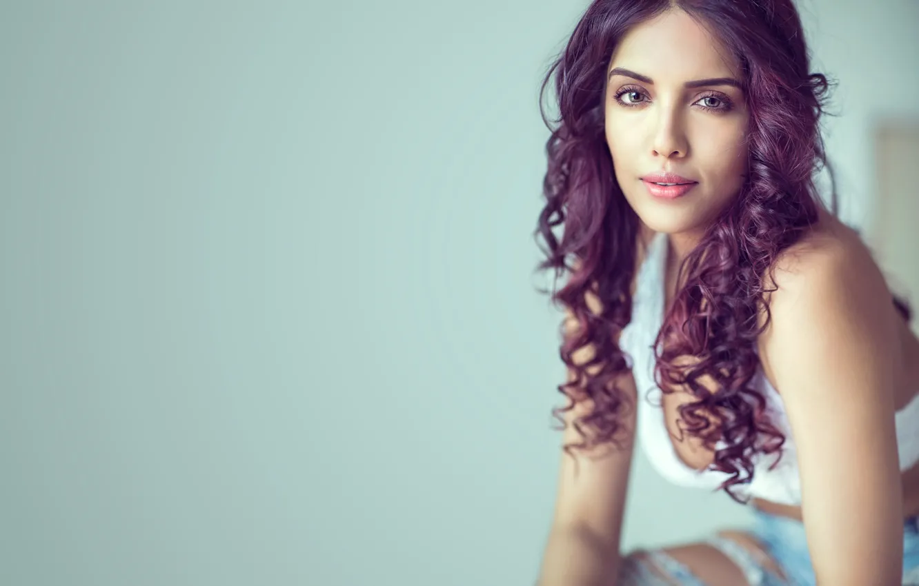 Photo wallpaper girl, hot, sexy, eyes, smile, beautiful, figure, model