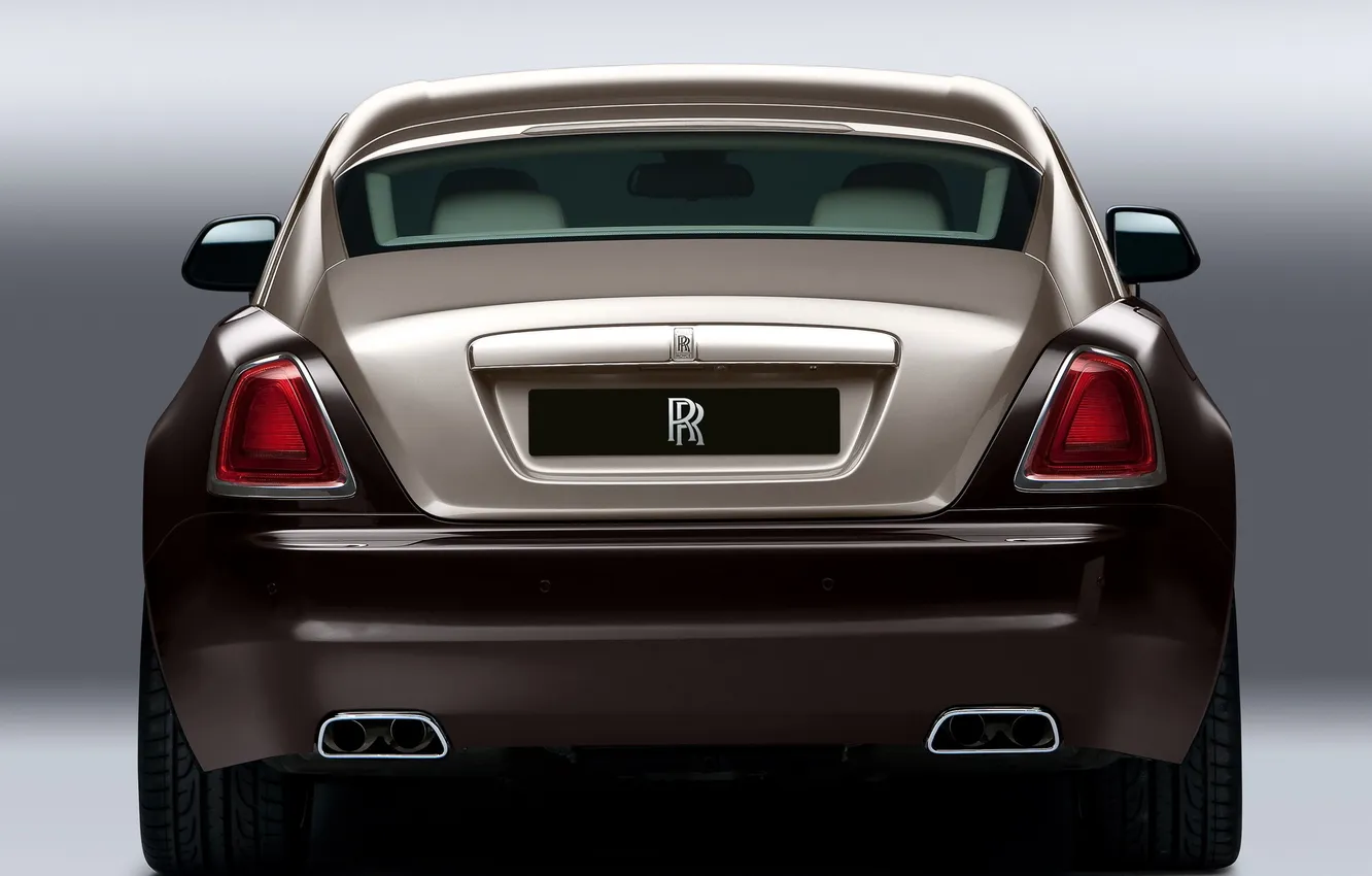 Photo wallpaper auto, background, Wallpaper, view, Rolls-Royce, back, Wraith