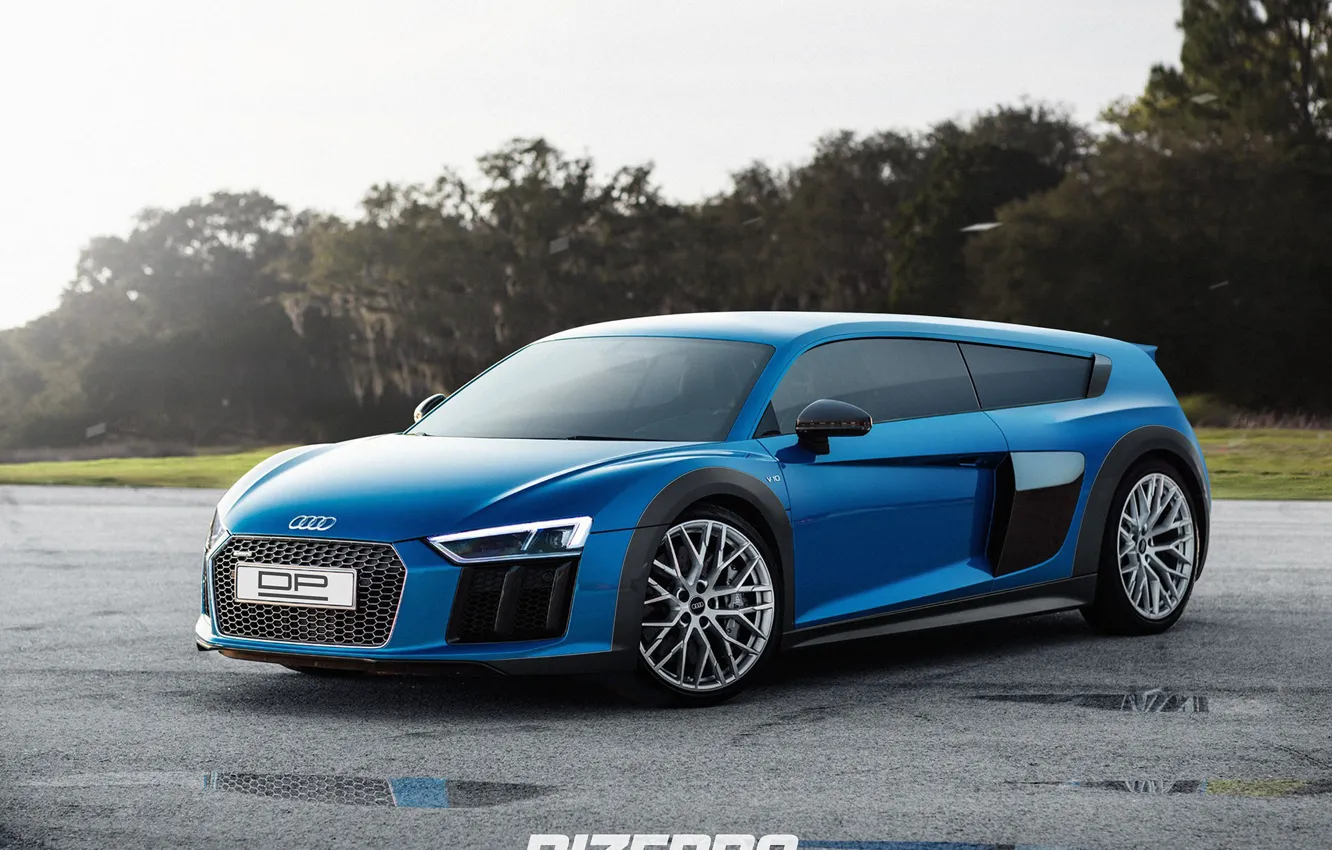 Photo wallpaper car, auto, Audi, Audi, tuning, car, drives, auto