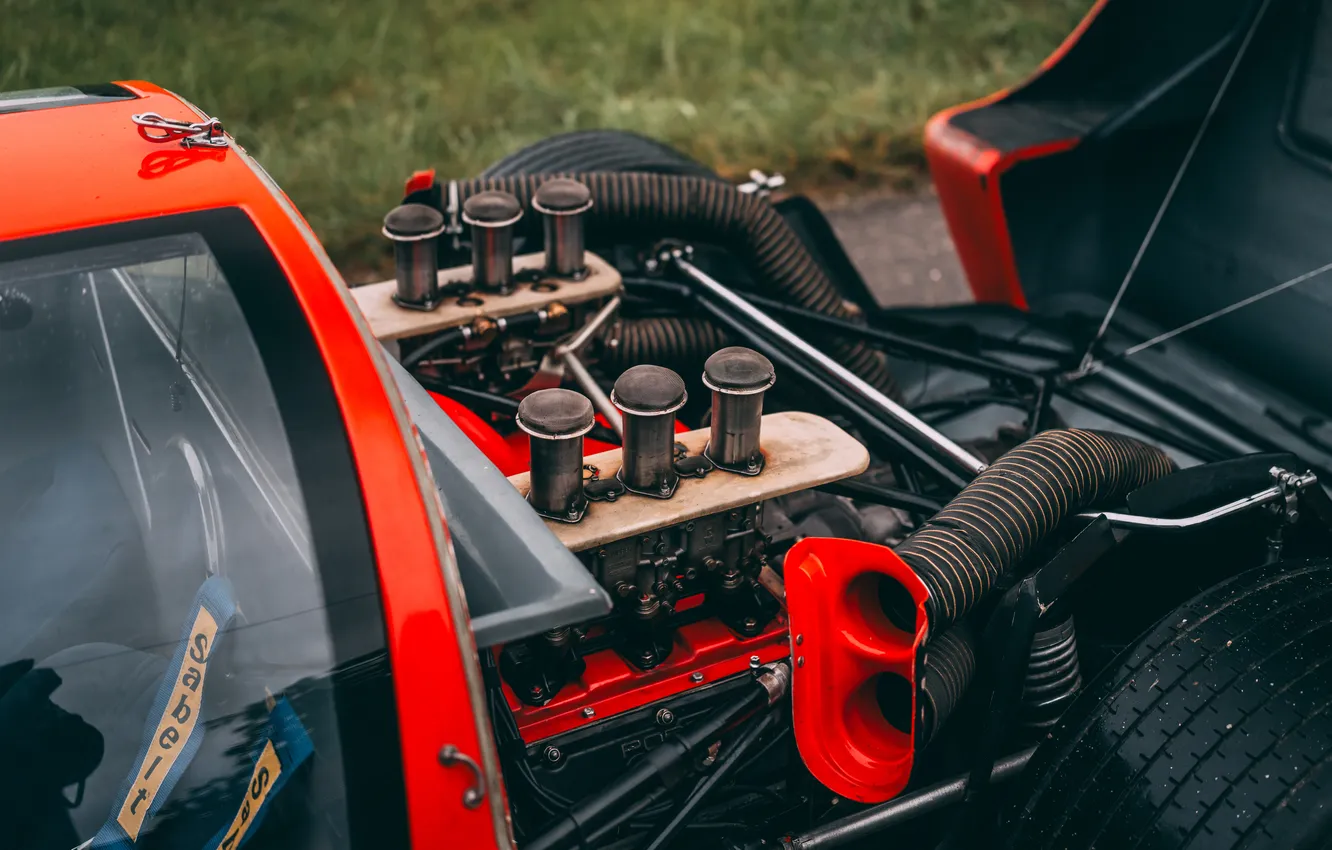 Photo wallpaper Porsche, sports car, 1966, the only instance, car engine, single copy, Race 6, Porsche 906