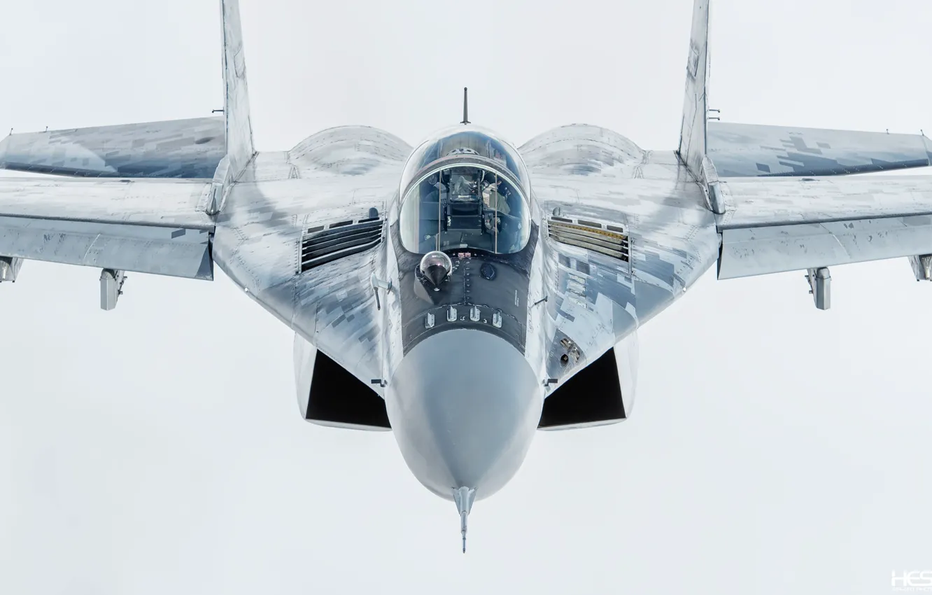 Photo wallpaper Fighter, Lantern, The MiG-29, Pilot, Cockpit, Of the air force of Slovakia, ILS, RL