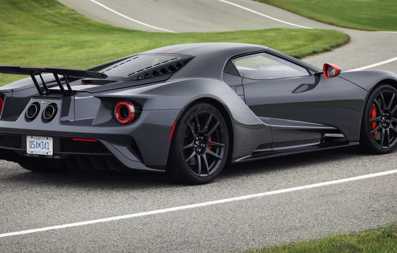 Photo wallpaper coupe, Ford, Ford GT, track, 2019, Carbon Series Edition