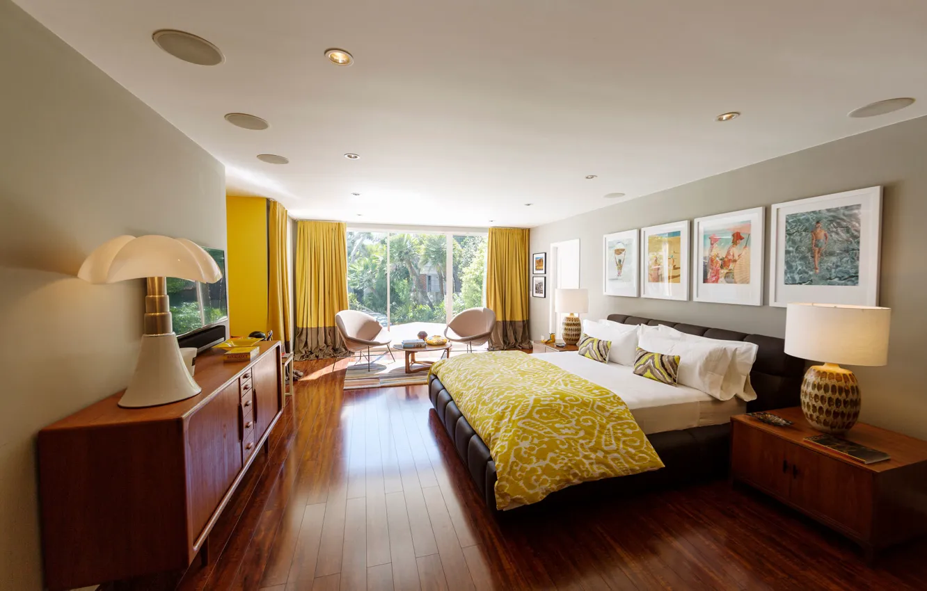 Photo wallpaper furniture, interior, bedroom