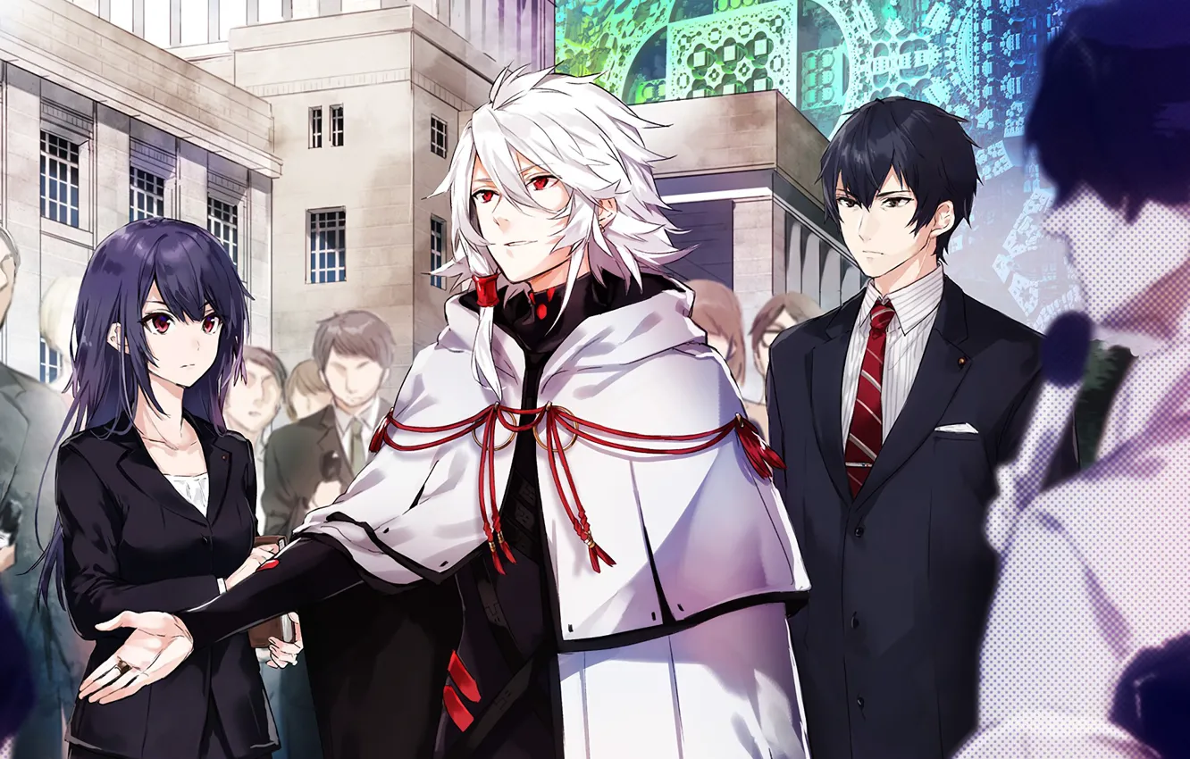 Photo wallpaper people, anime, art, characters, Seikaisuru Kado, Correctly answer KADO