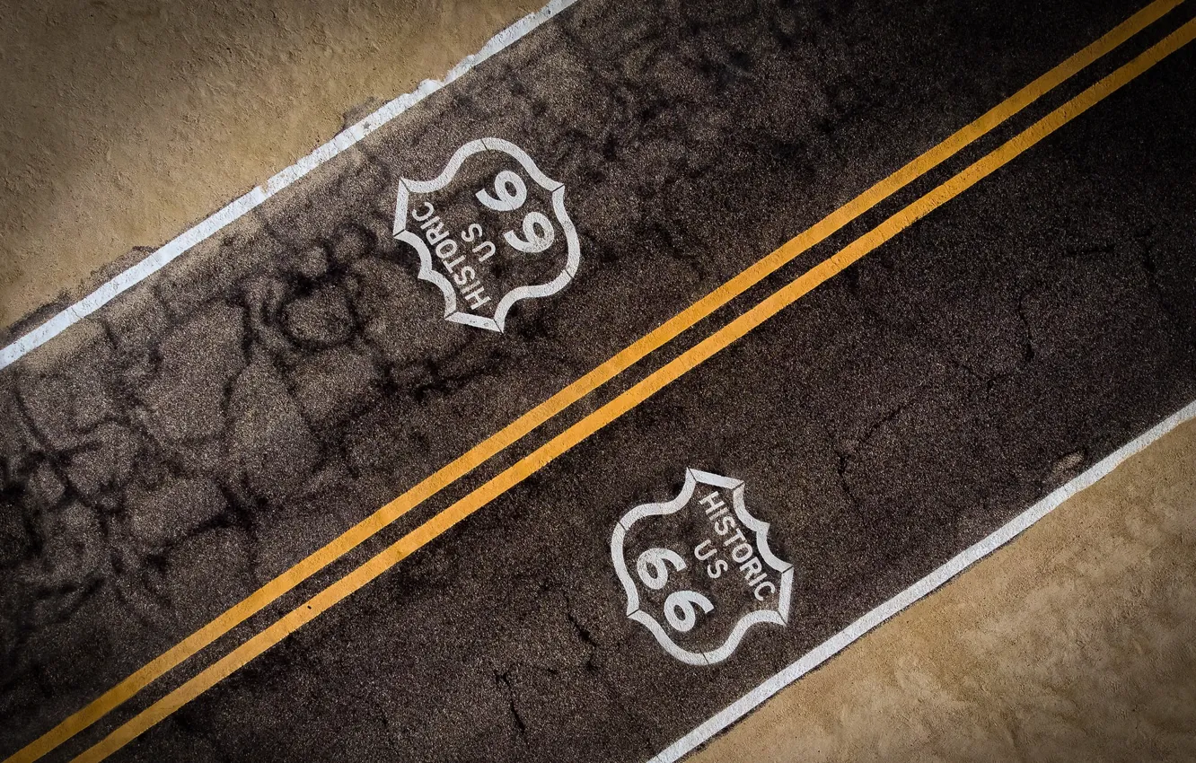 Photo wallpaper road, background, markup