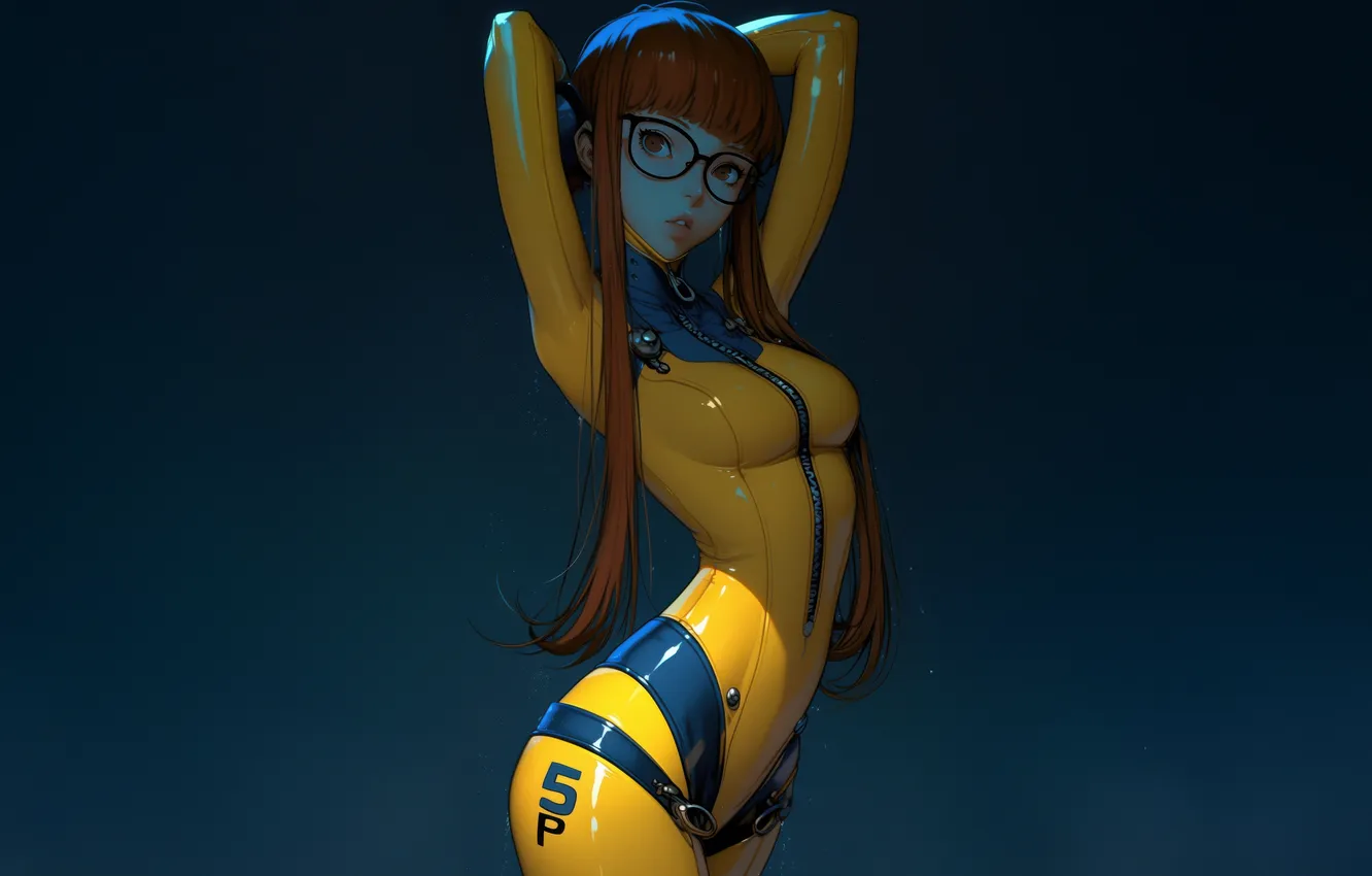 Photo wallpaper sakura, person 5, futaba