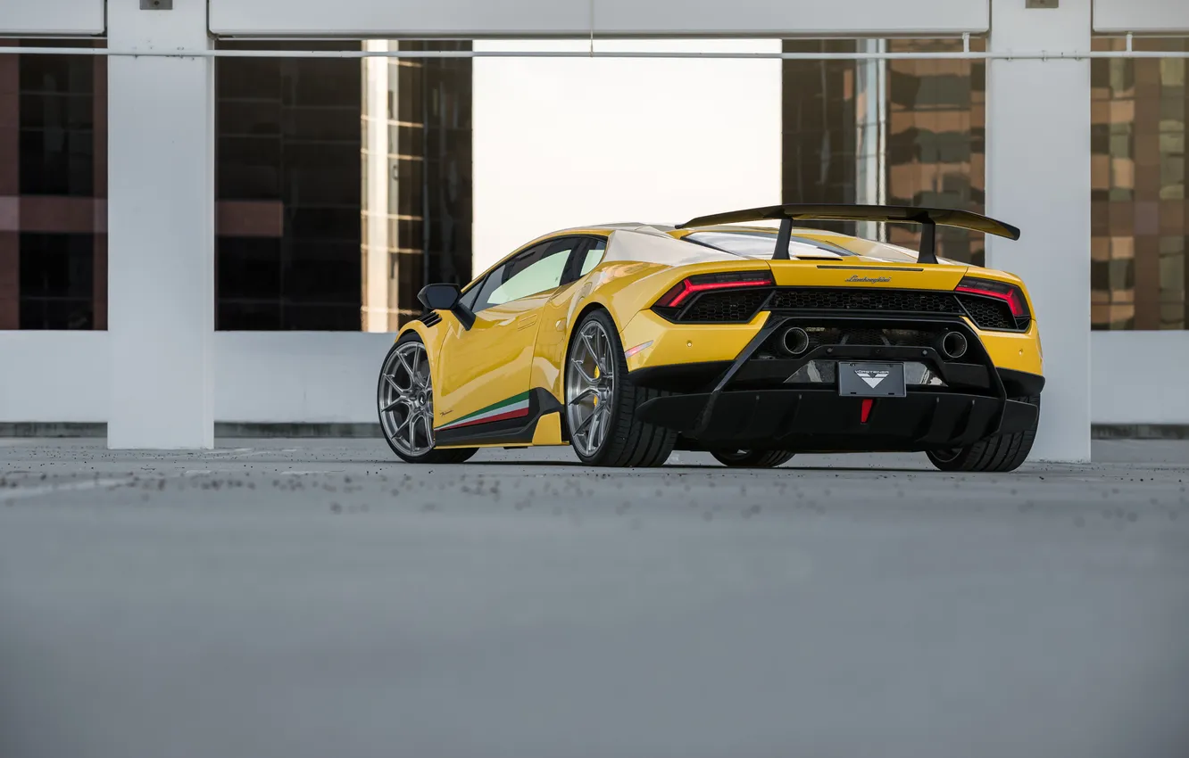 Photo wallpaper Lamborghini, Huracan, Vorsteiner Lamborghini Huracán Performante Trento