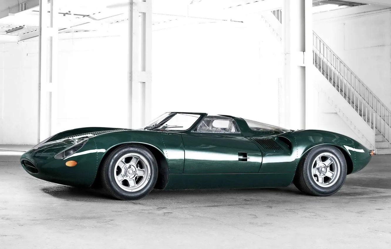 Photo wallpaper Prototype, 1966, sports, Racer, XJ13 V12